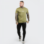 Ανδρικό T-Shirt FIT Olive - GymBeam M