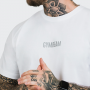 Ανδρικό T-Shirt FIT White - GymBeam XXXL