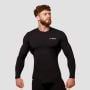 Mid Compression Long Sleeve T-Shirt Black- GymBeam L