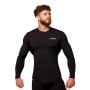 Mid Compression Long Sleeve T-Shirt Black- GymBeam L