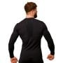 Mid Compression Long Sleeve T-Shirt Black- GymBeam L