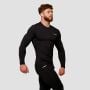 Mid Compression Long Sleeve T-Shirt Black- GymBeam L