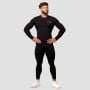 Mid Compression Long Sleeve T-Shirt Black- GymBeam L