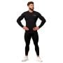 Mid Compression Long Sleeve T-Shirt Black- GymBeam L