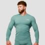 Mid Compression Long Sleeve T-Shirt Blue - GymBeam S