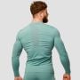 Mid Compression Long Sleeve T-Shirt Blue - GymBeam S