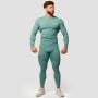 Mid Compression Long Sleeve T-Shirt Blue - GymBeam S