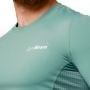 Mid Compression Long Sleeve T-Shirt Blue - GymBeam S