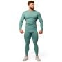 Mid Compression Long Sleeve T-Shirt Blue - GymBeam S