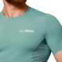 Mid Compression T-Shirt Blue - GymBeam L
