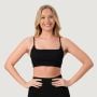 NEO Seamless Sports Bra Black - GymBeam XL