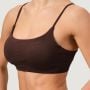 NEO Seamless Sports Bra Mocha - GymBeam XL
