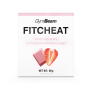 Fitcheat Πρωτεϊνική Σοκολάτα - GymBeam 80 g - Λευκή Σοκολάτα - Φράουλα