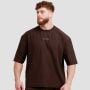 Unstoppable Oversized T-Shirt Brown - GymBeam XXL
