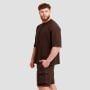 Unstoppable Oversized T-Shirt Brown - GymBeam XXL