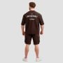 Unstoppable Oversized T-Shirt Brown - GymBeam XXL