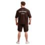 Unstoppable Oversized T-Shirt Brown - GymBeam XXL