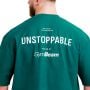 Unstoppable Oversized T-Shirt Green- GymBeam L