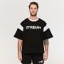 Premium Heavyweight Varsity T-Shirt Black  - GymBeam XXL