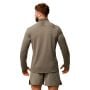 Pulse 1/2 Zip Running Φούτερ Vetiver - GymBeam XL