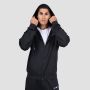 Relay Zip Hoodie Black - GymBeam L