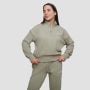 Γυναικείο Jumper Agile 1/2 Zip Sage - GymBeam XL