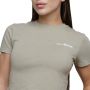 Γυναικείο Agile Cropped T-Shirt Sage - GymBeam L