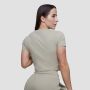 Γυναικείο Agile Cropped T-Shirt Sage - GymBeam L