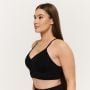Αθλητικό Μπουστάκι Sculpt Seamless Black - GymBeam S