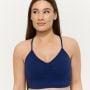 Αθλητικό Μπουστάκι Sculpt Seamless Navy- GymBeam S
