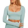 Γυναικείο Sense Crop Top Storm Blue - BeastPink S