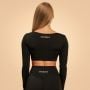 Γυναικείο Sense Crop Top Black - BeastPink M