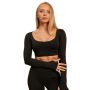 Γυναικείο Sense Crop Top Black - BeastPink M