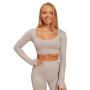 Γυναικείο Sense Crop Top Grey - BeastPink M