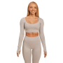 Γυναικείο Sense Crop Top Grey - BeastPink M