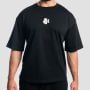 T-Shirt Boxy Shaker Black - GymBeam L