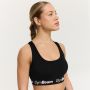 Γυναικείο Simple Bra Black - GymBeam S
