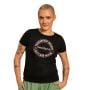 Γυναικείο Serenity T-Shirt Black - BeastPink XXL