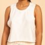 Γυναικείο Serenity Tank Top Ivory - BeastPink S