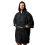 Towel Poncho Terry Black - GymBeam single_variant