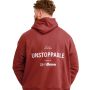 Unstoppable Hoodie Red - GymBeam XXXL