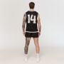 Varsity Shorts Black - GymBeam XXXL