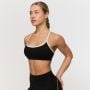 Varsity Sports Bra Black - GymBeam XL