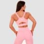 Αθλητικό Μπουστάκι Cut-Out Pink – GymBeam S