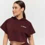 Γυναικείο Relay Cropped Hoodie Fig - GymBeam S