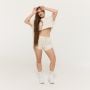 Γυναικείο Relay Cropped Hoodie Pearl - GymBeam S