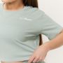 Γυναικείο T-Shirt Limitless Cropped  Eucalypt - GymBeam XL