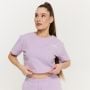 Γυναικείο T-Shirt Limitless Cropped Lavender - GymBeam XL