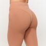 Women‘s Fierce Leggings Caramel - GymBeam XXL