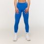 Women‘s Fierce V-back Leggings Blue - GymBeam XXL
